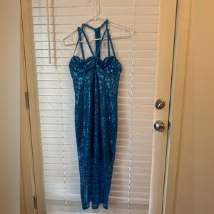 Beautiful blue dress